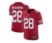 Youth Nike San Francisco 49ers #28 Jerick McKinnon Red Team Color Stitched NFL Vapor Untouchable Limited Jersey