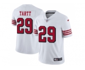 Youth Nike San Francisco 49ers #29 Jaquiski Tartt White Rush Stitched NFL Vapor Untouchable Limited Jersey Youth Nike San Francisco 49ers #29 Jaquiski Tartt White Rush Stitched NFL Vapor Untouchable Limited Jersey