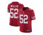 Youth Nike San Francisco 49ers #52 Patrick Willis Vapor Untouchable Limited Red Team Color NFL Jersey