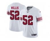 Youth Nike San Francisco 49ers #52 Patrick Willis White Rush Stitched NFL Vapor Untouchable Limited Jersey Youth Nike San Francisco 49ers #52 Patrick Willis White Rush Stitched NFL Vapor Untouchable Limited Jersey