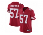 Youth Nike San Francisco 49ers #57 Eli Harold Vapor Untouchable Limited Red Team Color NFL Jersey