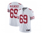 Youth Nike San Francisco 49ers #69 Mike McGlinchey White Stitched NFL Vapor Untouchable Limited Jersey