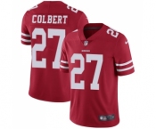 Youth San Francisco 49ers #27 Adrian Colbert Red Team Color Vapor Untouchable Limited Player Football Jersey