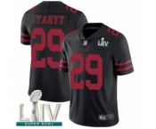 Youth San Francisco 49ers #29 Jaquiski Tartt Black Vapor Untouchable Limited Player Super Bowl LIV Bound Football Jersey