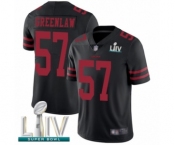 Youth San Francisco 49ers #57 Dre Greenlaw Black Vapor Untouchable Limited Player Super Bowl LIV Bound Football Jersey