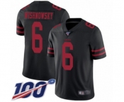Youth San Francisco 49ers #6 Mitch Wishnowsky Black Vapor Untouchable Limited Player 100th Season Football Jersey Youth San Francisco 49ers #6 Mitch Wishnowsky Black Vapor Untouchable Limited Player 100th Season Football Jersey