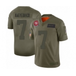 Youth San Francisco 49ers #7 Colin Kaepernick Limited Camo 2019 Salute to Service Football Jersey
