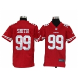 nike youth nfl jerseys san francisco 49ers #99 smith red[nike]