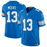 Men's Detroit Lions #13 Jackson Meeks Blue 2026 F.U.S.E. Vapor Limited Football Stitched Game Jersey Men's Detroit Lions #13 Jackson Meeks Blue 2026 F.U.S.E. Vapor Limited Football Stitched Game Jersey