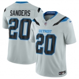 Men's Detroit Lions #20 Barry Sanders Silver 2026 F.U.S.E. Rivalries Collection Limited Football Stitched Jersey Men's Detroit Lions #20 Barry Sanders Silver 2026 F.U.S.E. Rivalries Collection Limited Football Stitched Jersey