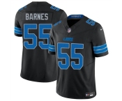 Men's Detroit Lions #55 Derrick Barnes Black 2025 F.U.S.E. Vapor Limited Football Stitched Game Jersey Men's Detroit Lions #55 Derrick Barnes Black 2025 F.U.S.E. Vapor Limited Football Stitched Game Jersey