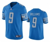 Men's Detroit Lions #9 Jameson Williams Blue Vapor Untouchable Limited Stitched Jersey