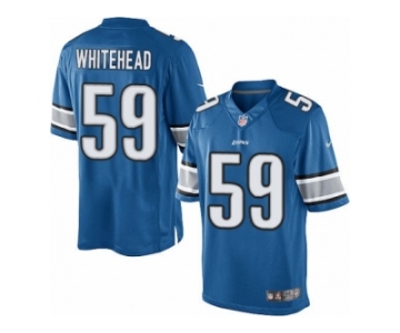 Men's Nike Detroit Lions #59 Tahir Whitehead Limited Light Blue Team Color NFL Jersey