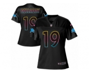 Women's Nike Detroit Lions #19 Kenny Golladay Game Black Fashion NFL Jersey