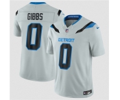 Youth Detroit Lions #0 Jahmyr Gibbs Silver 2026 F.U.S.E. Rivalries Collection Limited Football Stitched Jersey Youth Detroit Lions #0 Jahmyr Gibbs Silver 2026 F.U.S.E. Rivalries Collection Limited Football Stitched Jersey