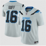 Youth Detroit Lions #16 Jared Goff Silver 2026 F.U.S.E. Rivalries Collection Limited Football Stitched Jersey Youth Detroit Lions #16 Jared Goff Silver 2026 F.U.S.E. Rivalries Collection Limited Football Stitched Jersey