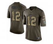 Youth Nike Detroit Lions #12 Andre Roberts Limited Green Salute to Service NFL Jersey
