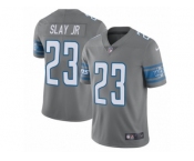 Youth Nike Detroit Lions #23 Darius Slay Limited Steel Rush NFL Jersey