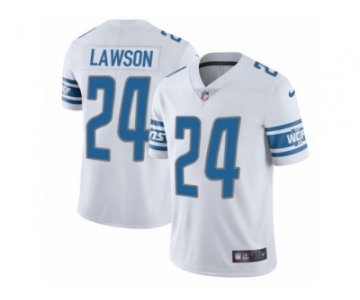 Youth Nike Detroit Lions #24 Nevin Lawson Vapor Untouchable Limited White NFL Jersey