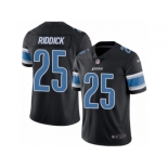 Youth Nike Detroit Lions #25 Theo Riddick Limited Black Rush NFL Jersey