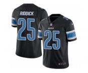 Youth Nike Detroit Lions #25 Theo Riddick Limited Black Rush NFL Jersey