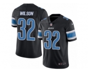 Youth Nike Detroit Lions #32 Tavon Wilson Limited Black Rush NFL Jersey