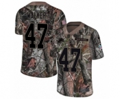 Youth Nike Detroit Lions #47 Tracy Walker Limited Camo Rush Realtree NFL Jersey
