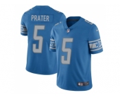 Youth Nike Detroit Lions #5 Matt Prater Light Blue Team Color Stitched NFL Limited Jersey
