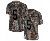 Youth Nike Detroit Lions #5 Matt Prater Limited Camo Rush Realtree NFL Jersey