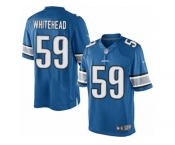 Youth Nike Detroit Lions #59 Tahir Whitehead Limited Light Blue Team Color NFL Jersey