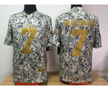 Nike Pittsburgh Steelers #7 Ben Roethlisberger US Dollars Tyle(Game)