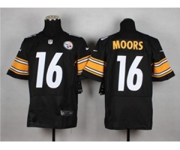 nike nfl jerseys pittsburgh steelers #16 moore black[Elite]