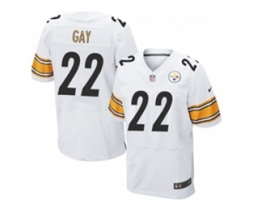 nike nfl jerseys pittsburgh steelers #22 william gay white(Elite)
