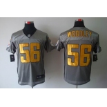 nike nfl jerseys pittsburgh steelers #56 woodley grey[Elite shadow]