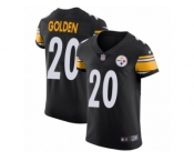 Men Nike Pittsburgh Steelers #20 Robert Golden Black Team Color Vapor Untouchable Elite Player NFL Jersey