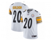 Men Nike Pittsburgh Steelers #20 Robert Golden White Vapor Untouchable Limited Player NFL Jersey