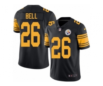 Men Nike Pittsburgh Steelers #26 Le'Veon Bell Black Color Rush Limited Jersey