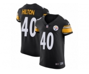 Men Nike Pittsburgh Steelers #40 Mike Hilton Black Team Color Vapor Untouchable Elite Player NFL Jersey