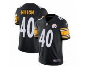 Men Nike Pittsburgh Steelers #40 Mike Hilton Black Team Color Vapor Untouchable Limited Player NFL Jersey