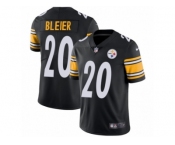 Men's Nike Pittsburgh Steelers #20 Rocky Bleier Vapor Untouchable Limited Black Team Color NFL Jersey