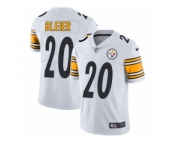 Men's Nike Pittsburgh Steelers #20 Rocky Bleier Vapor Untouchable Limited White NFL Jersey