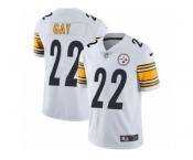 Men's Nike Pittsburgh Steelers #22 William Gay Vapor Untouchable Limited White NFL Jersey