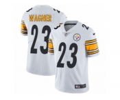 Men's Nike Pittsburgh Steelers #23 Mike Wagner Vapor Untouchable Limited White NFL Jersey