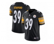 Men's Nike Pittsburgh Steelers #39 Daimion Stafford Black Team Color Vapor Untouchable Limited Player NFL Jersey