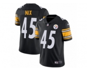 Men's Nike Pittsburgh Steelers #45 Roosevelt Nix Vapor Untouchable Limited Black Team Color NFL Jersey