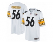 Men's Nike Pittsburgh Steelers #56 Anthony Chickillo Limited White NFL Jersey