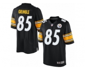 Men's Nike Pittsburgh Steelers #85 Xavier Grimble Limited Black Team Color NFL Jersey