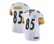 Men's Nike Pittsburgh Steelers #85 Xavier Grimble Vapor Untouchable Limited White NFL Jersey