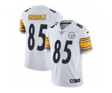Men's Nike Pittsburgh Steelers #85 Xavier Grimble Vapor Untouchable Limited White NFL Jersey