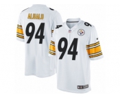 Men's Nike Pittsburgh Steelers #94 Tyson Alualu Limited White NFL Jersey